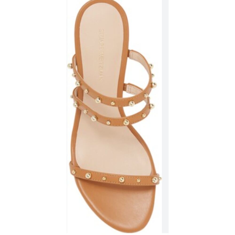 Stuart Weitzman Superstud 75 Block Slide Sandal I… - image 2